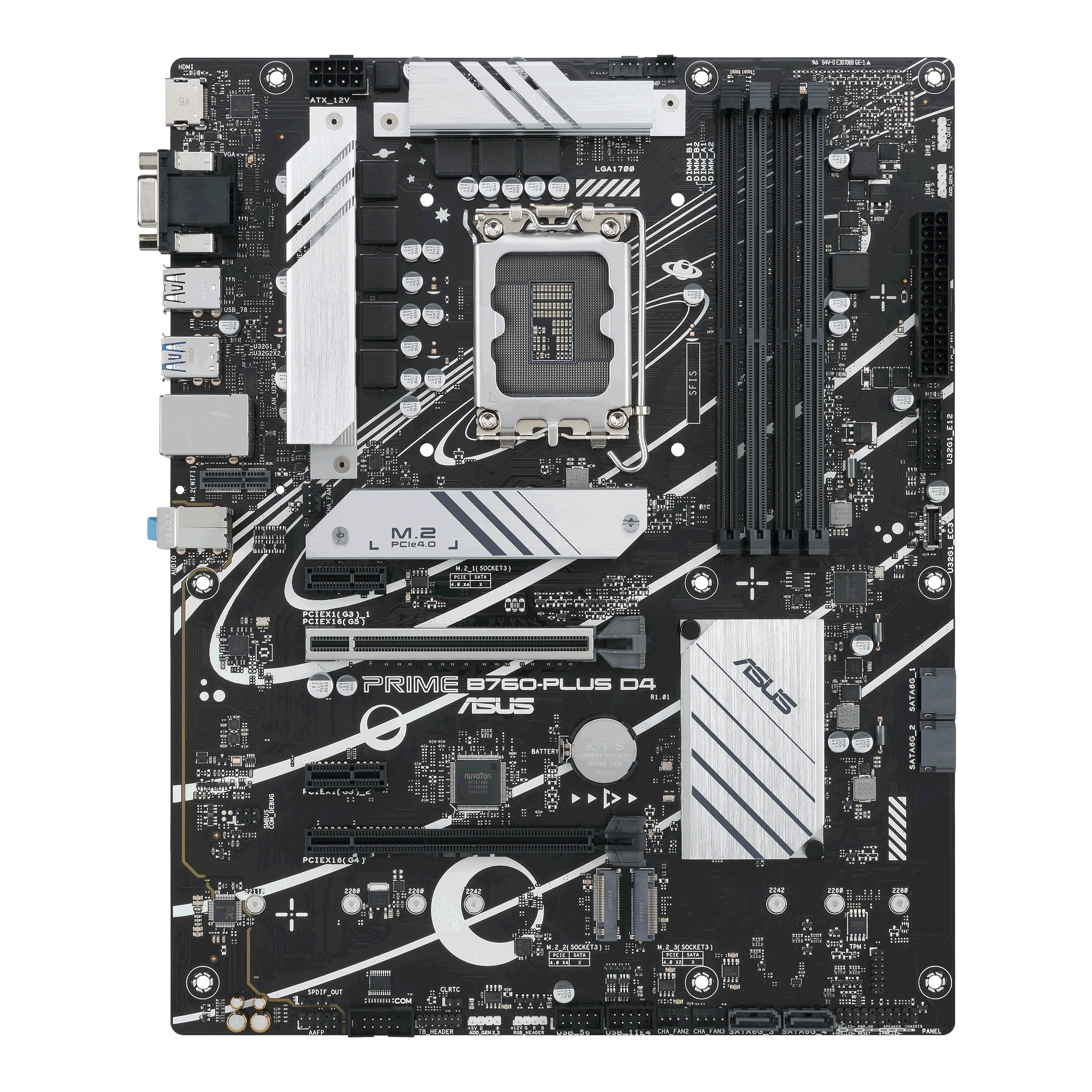 ASUS PRIME B760-PLUS D4 (INTEL,1700,DDR4,ATX)