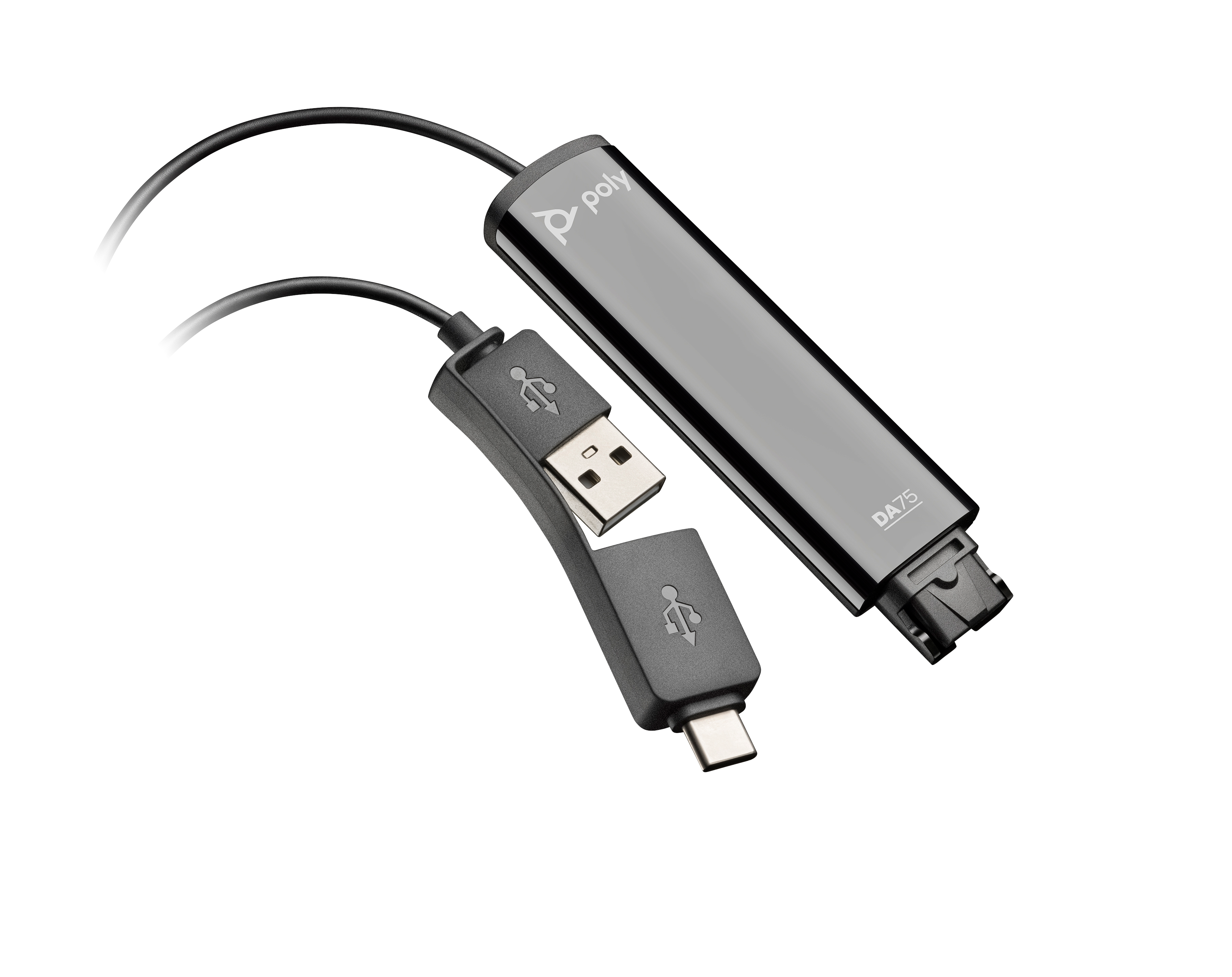 HP Poly DA75 USB to QD Adapter