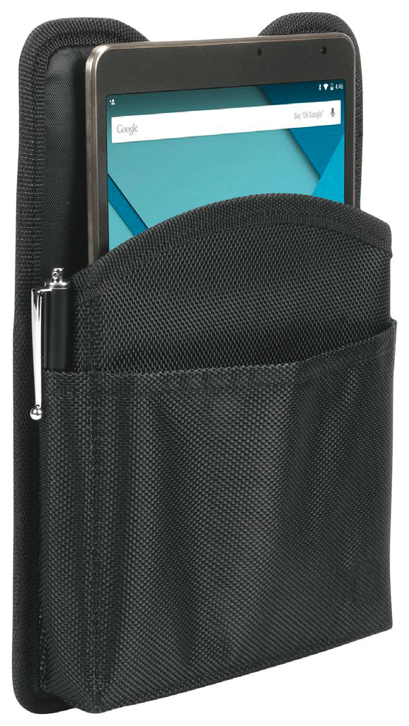 HOLSTER S TABLET 6IN WITH BELT V2 FRONT POCKET BELT STRAP 25MM
