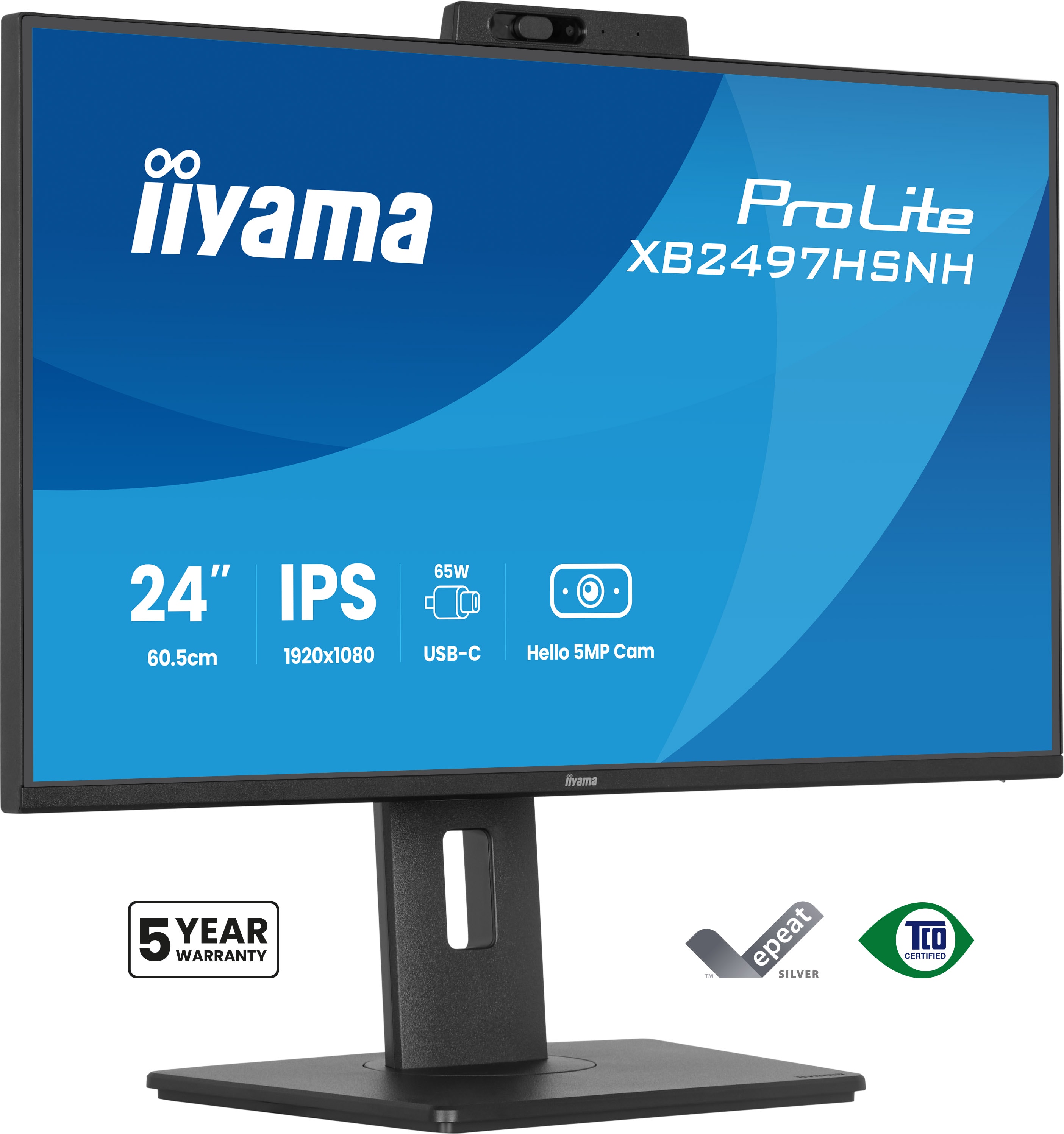 IIYAMA 60.5cm (24) XB2497HSNH-B1 16:10 HDMI+DP+USB-C