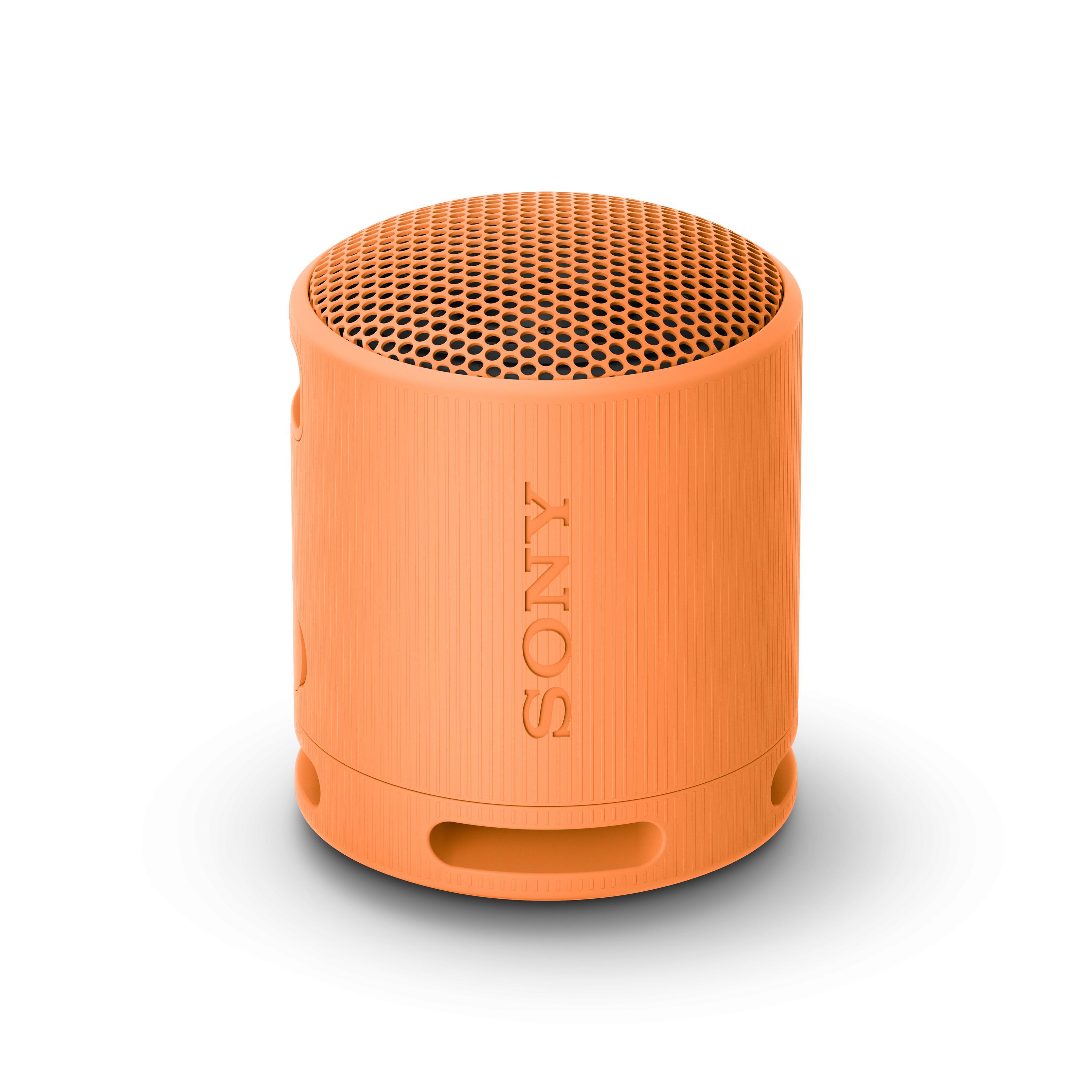 Sony SRS-XB100 Bluetooth-Lautsprecher, tragbar, orange