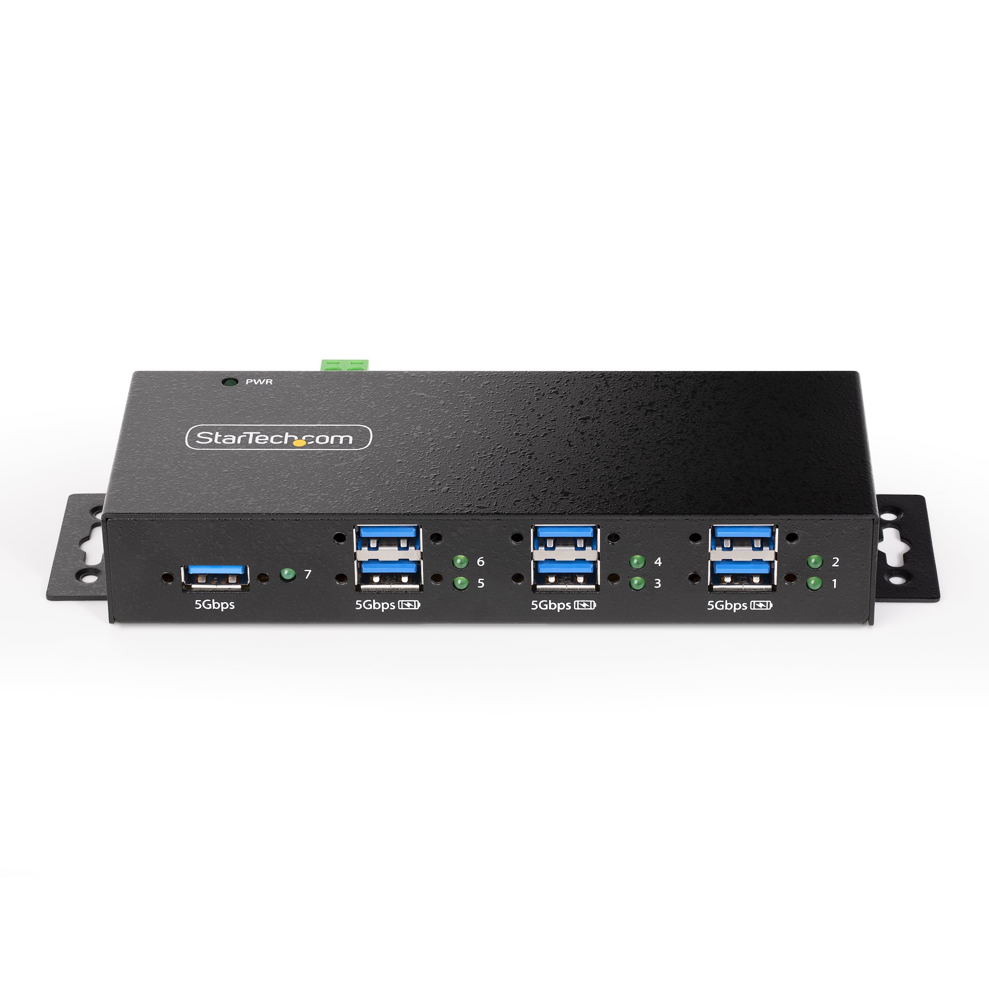 7PT MANAGED INDUSTRIAL USB HUB .