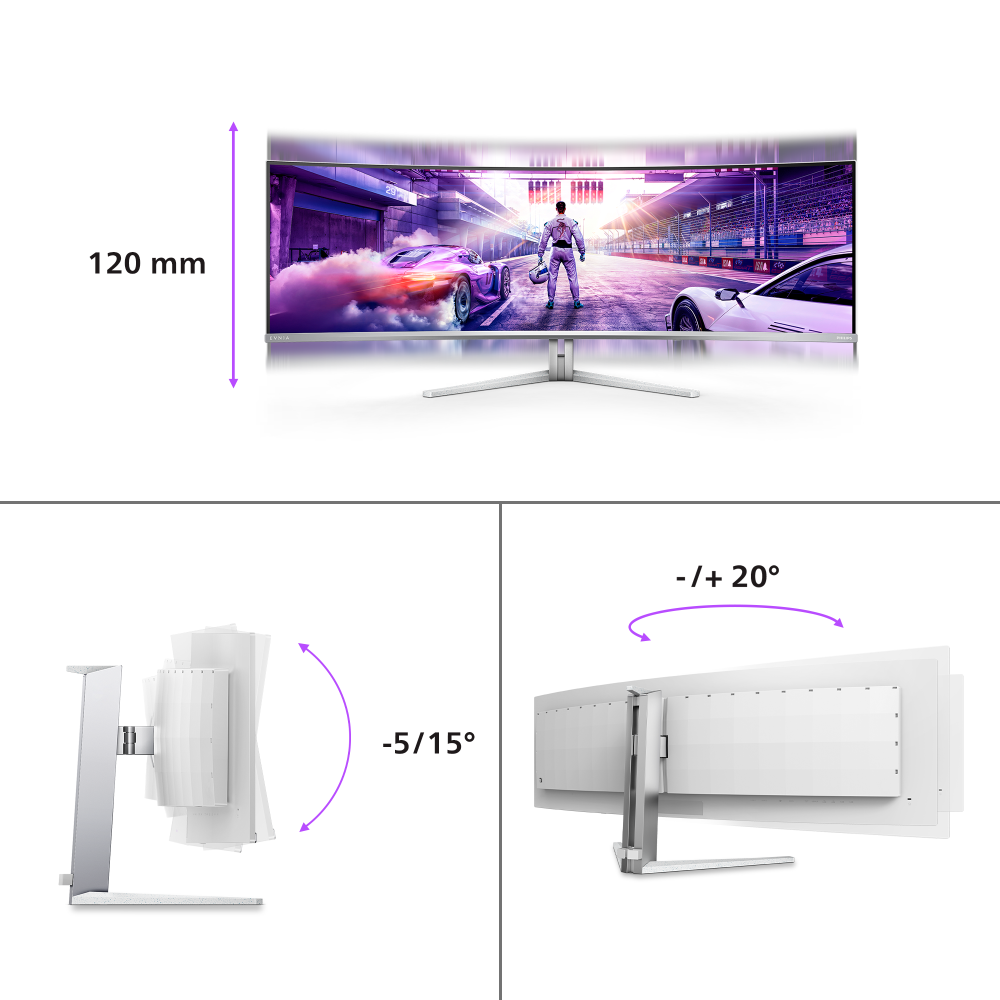 Evnia 49M2C8900, Gaming-Monitor