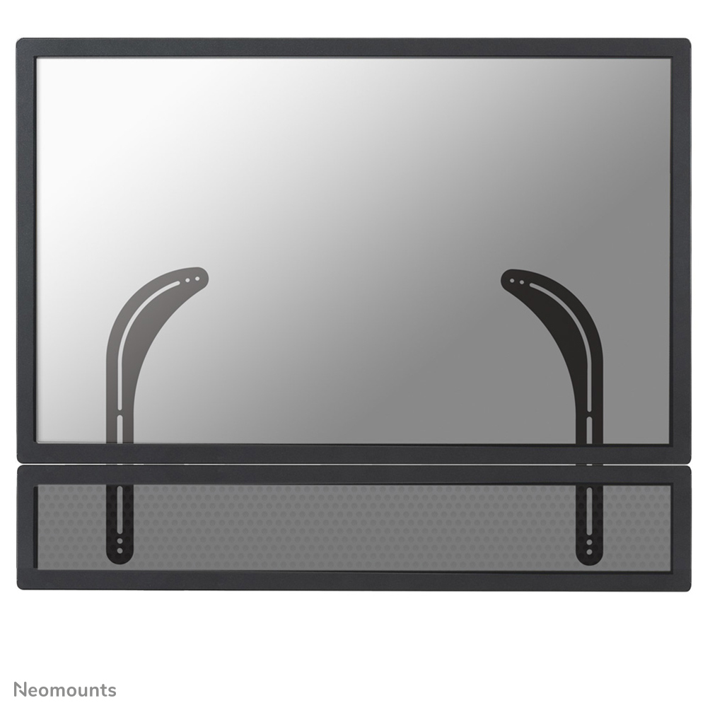 NEOMOUNTS NS-SB100 Soundbar Mount VESA 200x100-600x400mm höhenverstellbar dreh-schwenk-kippbar schwarz