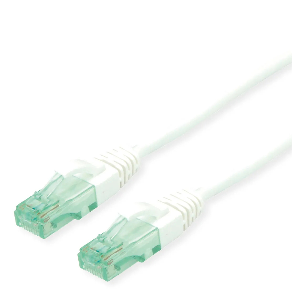 ROLINE RM Patchkabel Kat.6A UTP weiss 0,3m