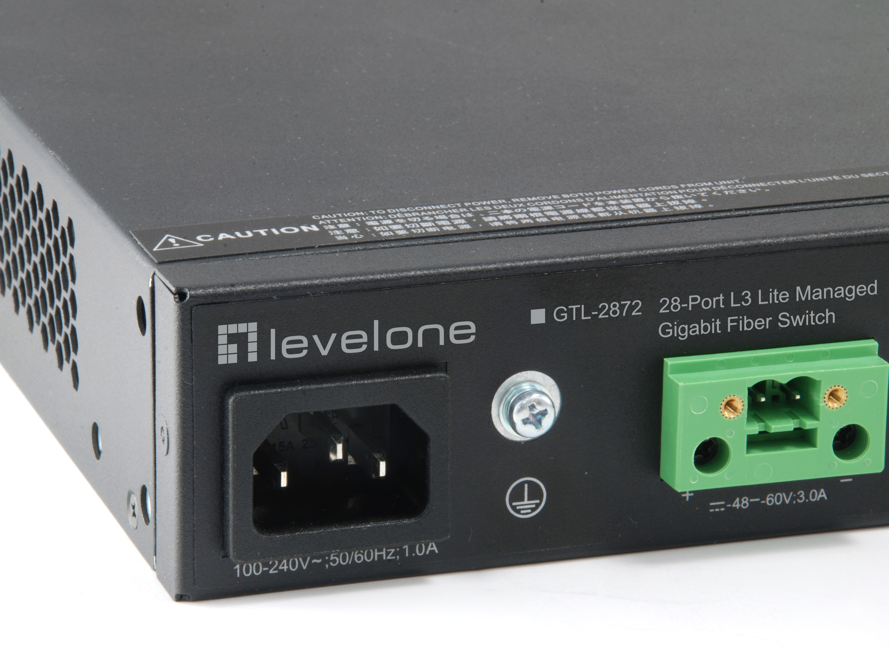 LevelOne Switch 20xSFP/4x10GSFP+/+ KILBY 19 Managed L3
