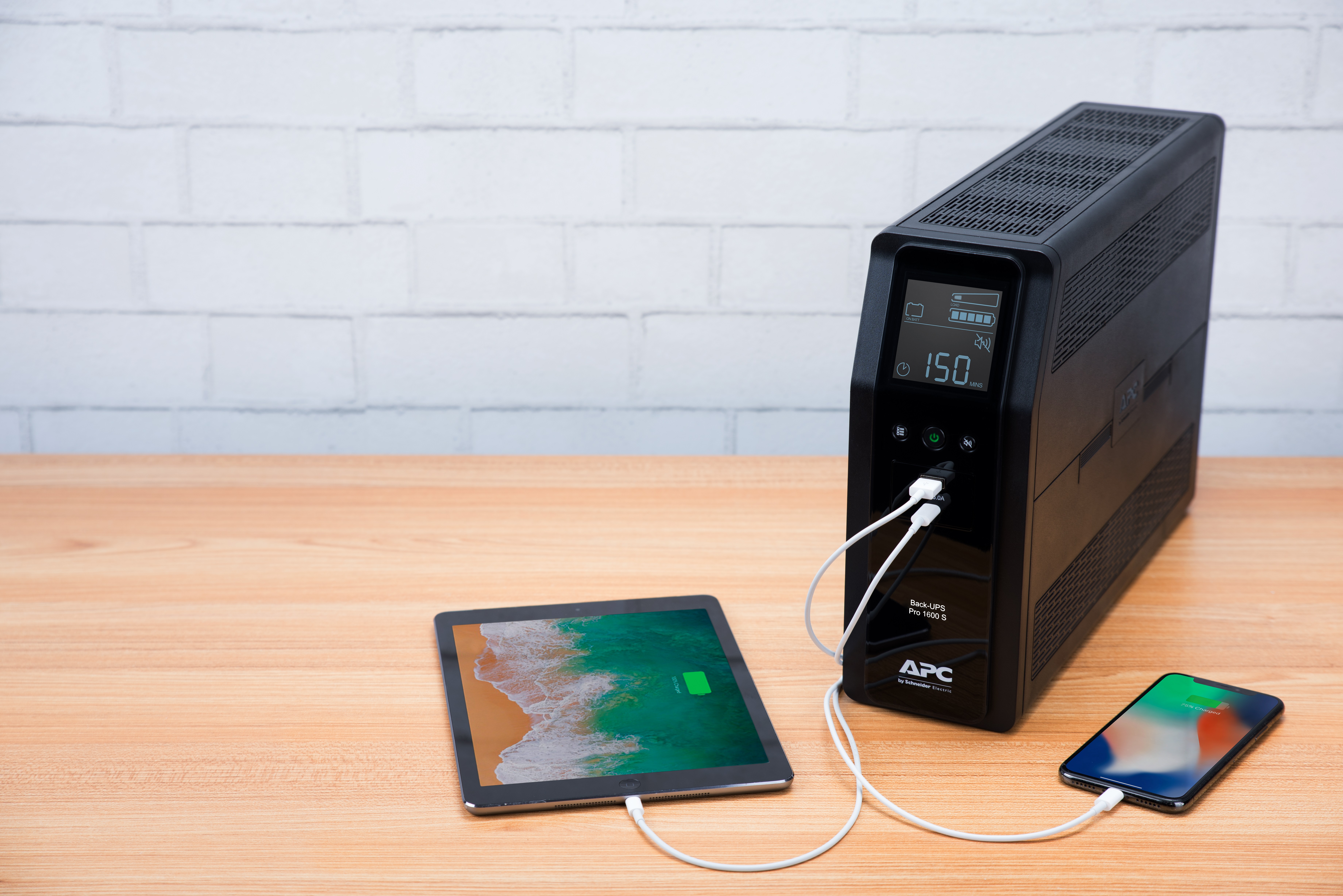 APC Back-UPS Pro BR1600SI UPS AC 220-240V 960Watt 1600VA 260 Wh USB output connectors 8 Black