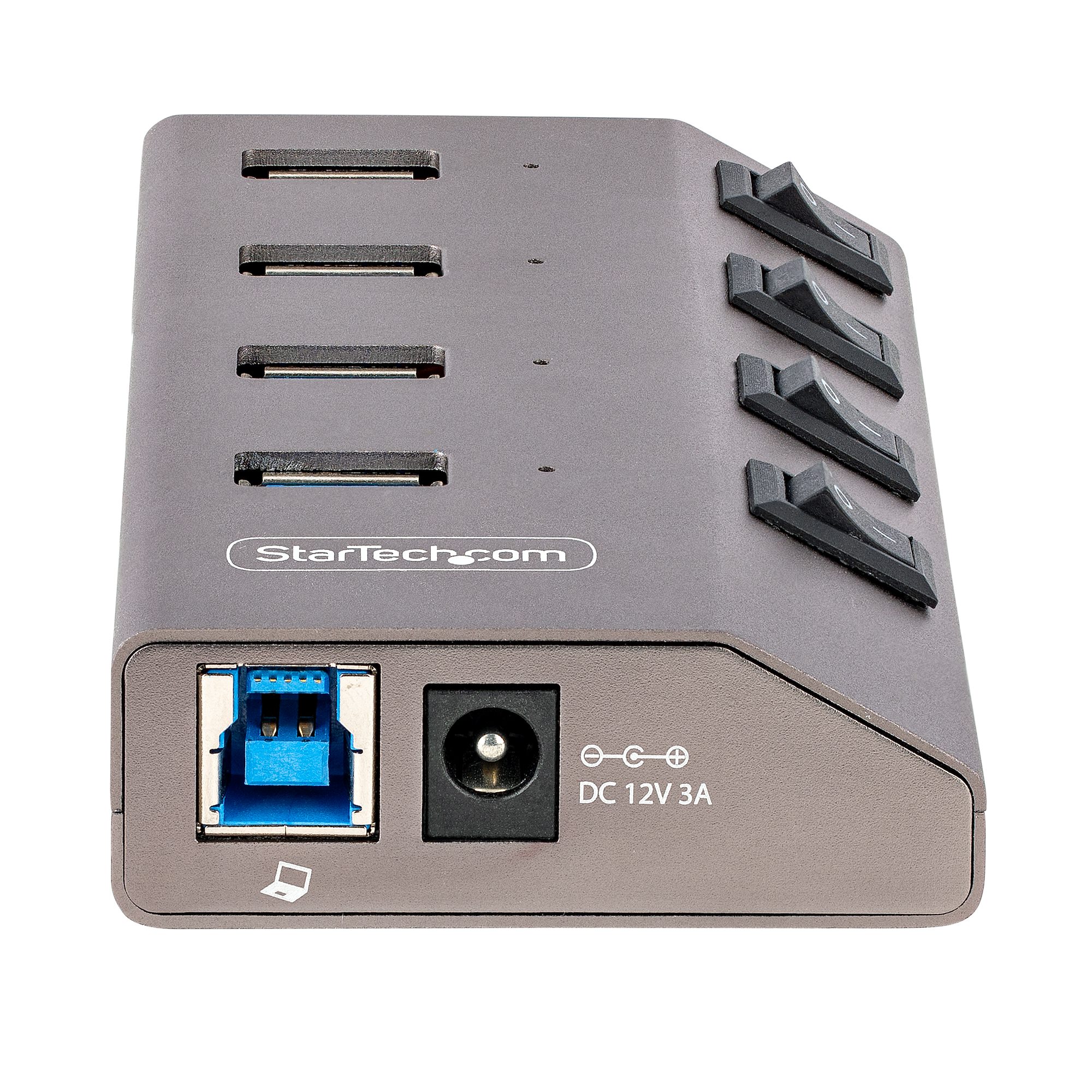 4-PT USB HUB W/ON/OFF SWITCHES WITH INDIVIDUAL ON/OFF SWITCHES