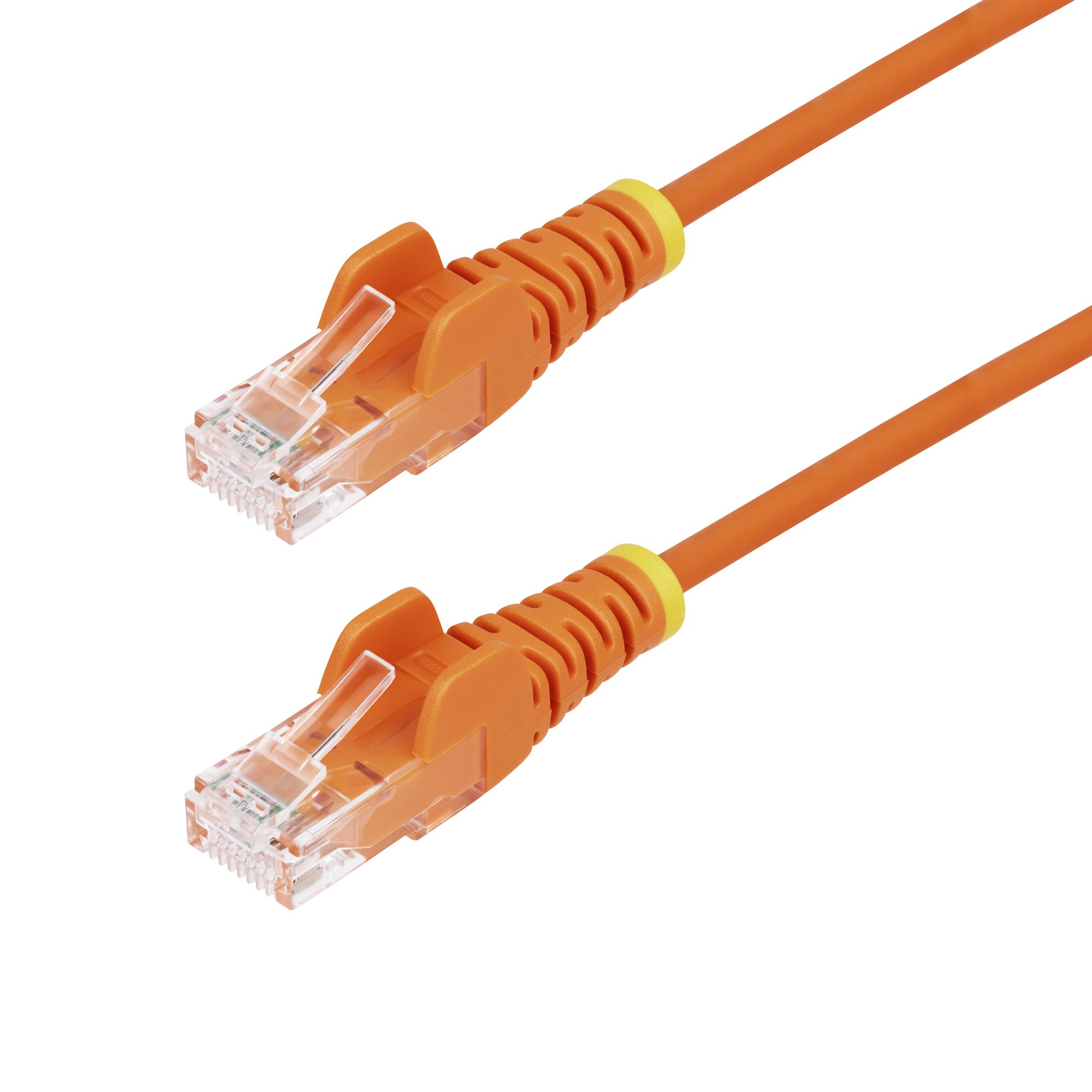 2.5M ORANGE SLIM CAT6 CABLE .