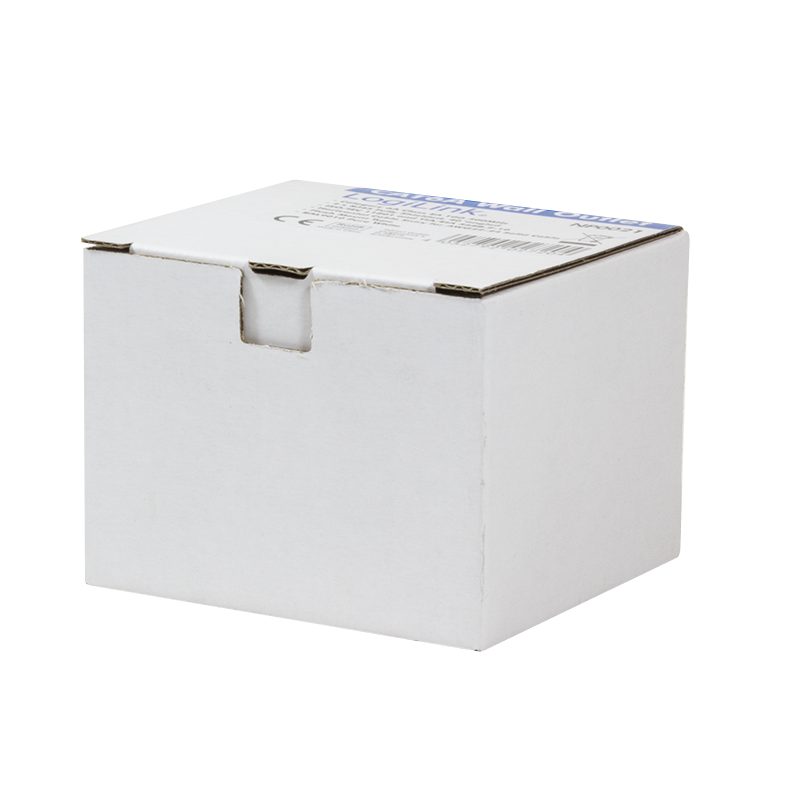Logilink Cat.6A Anschlussdose, 2x RJ45,weiß, waagerecht
