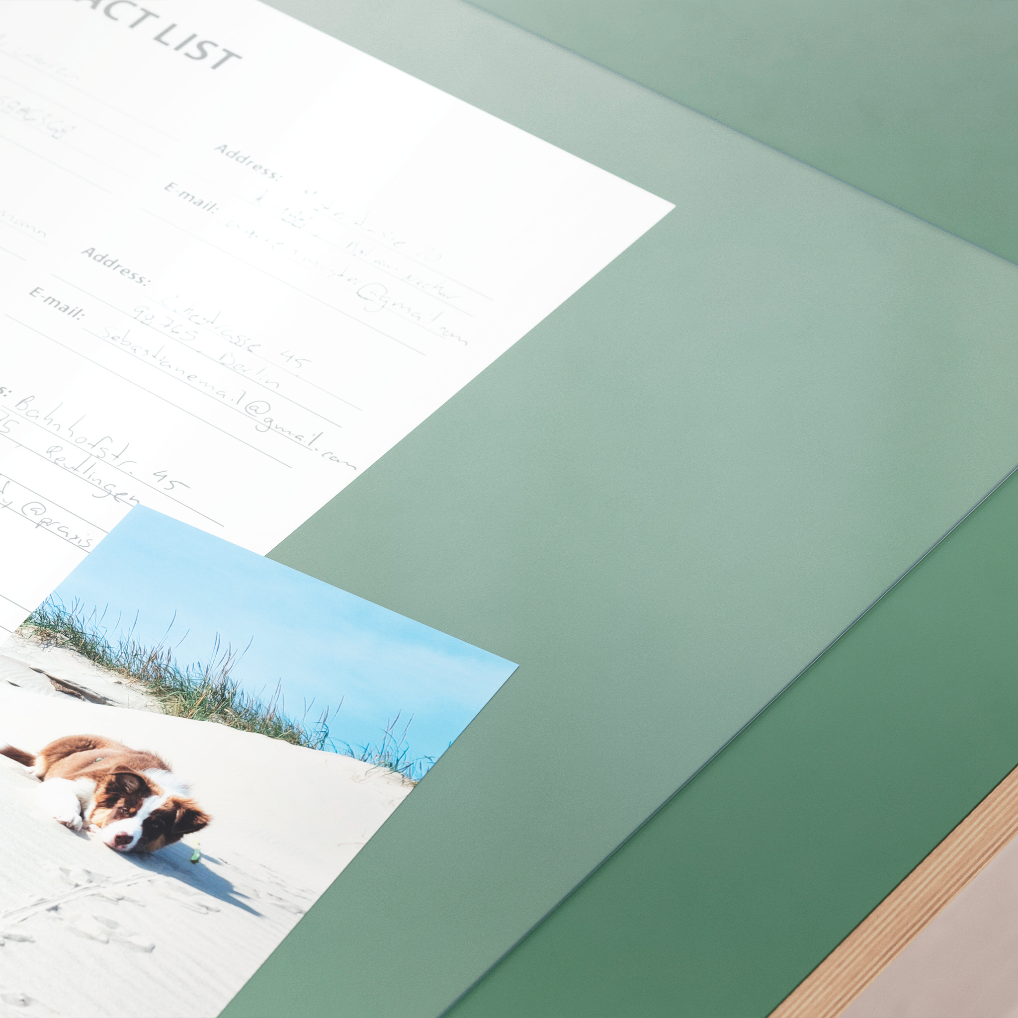 LEITZ Schreibtischunterlagen groß transparent Kunststoff 70,0 x 36,0 cm, 1 St.