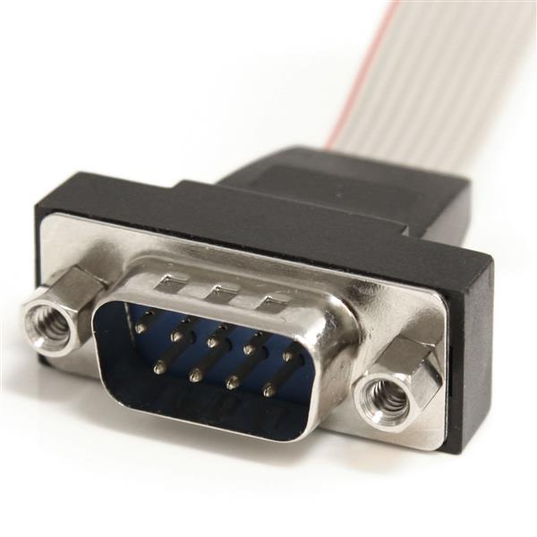 16 DB9 TO HEADER PANEL MOUNT .