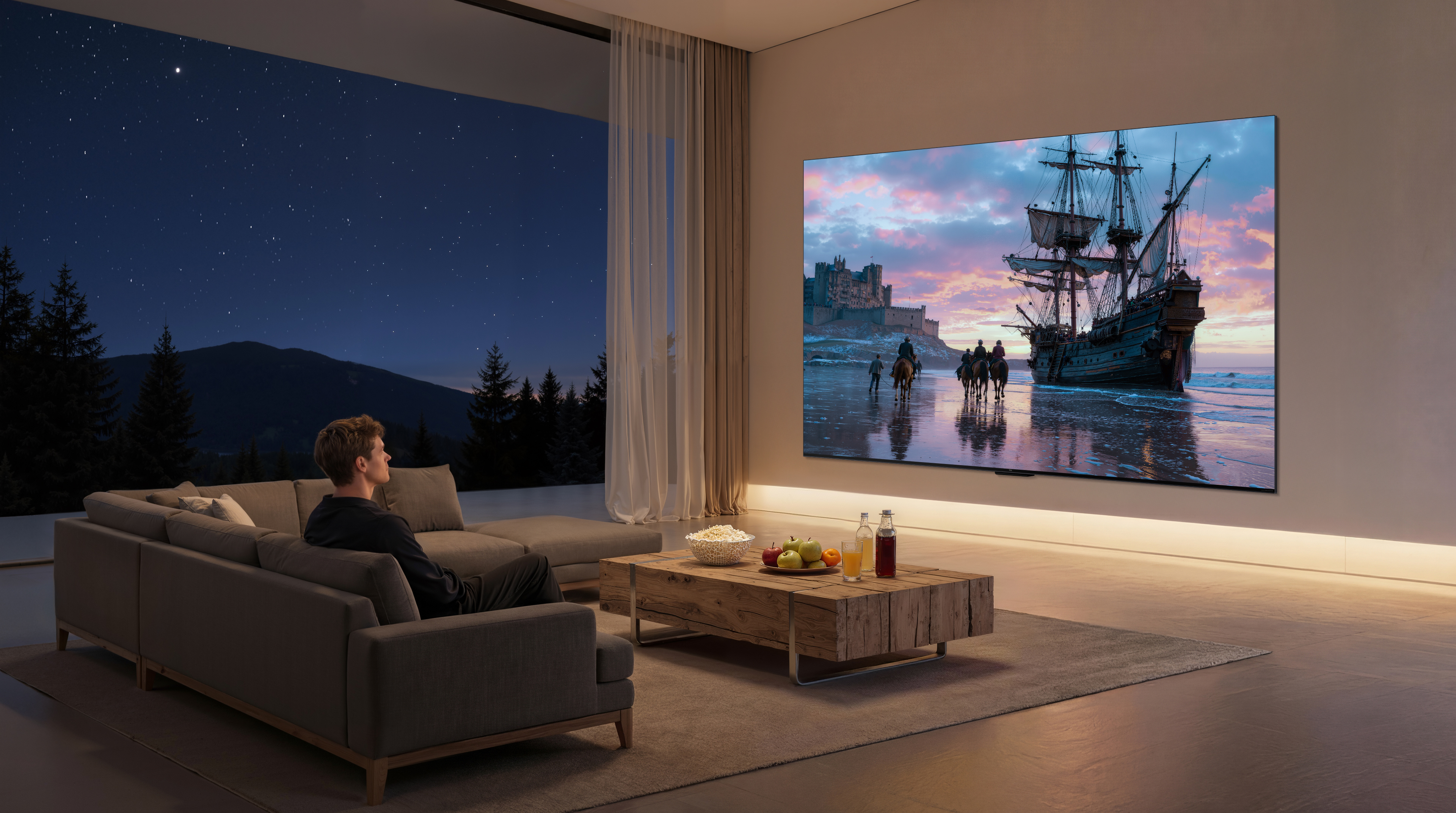 55MSQLED85L, QLED-Fernseher