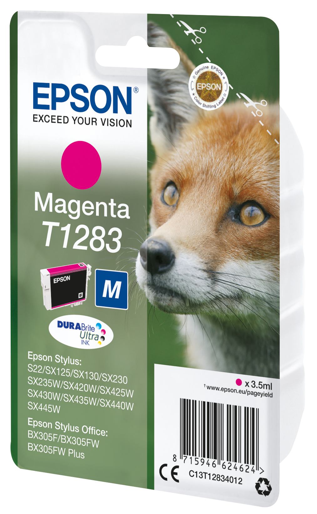EPSON T1283M (Fuchs) magenta Druckerpatrone