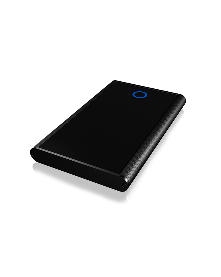 Geh. IcyBox USB 3.0 2,5 SATA3 HDD/SSD -> PC Aluminium sw retail