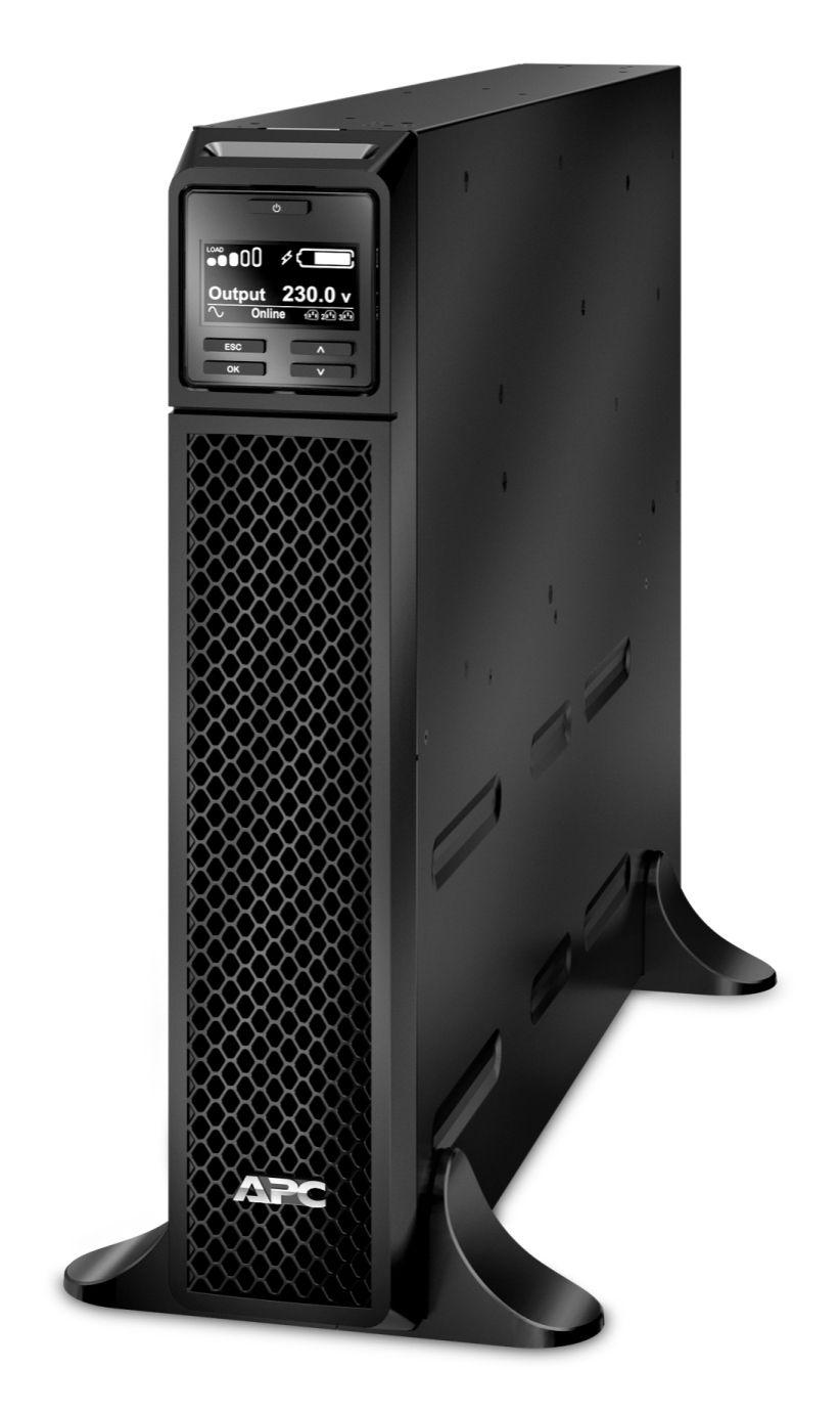 APC Smart-UPS SRT 1000VA UPS rack-mountable / external AC 230V 1000Watt 1000VA RS-232 USB output connectors 6 PFC Black