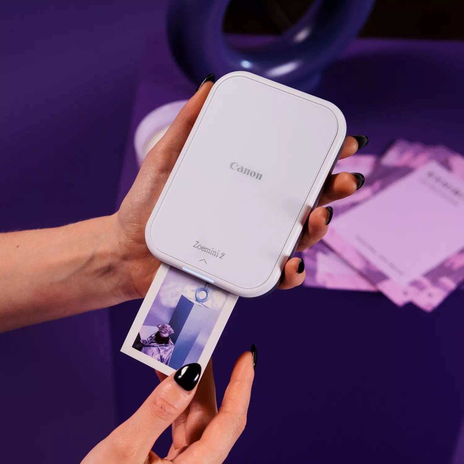 Canon Zoemini 2 Fotodrucker weiß, silber