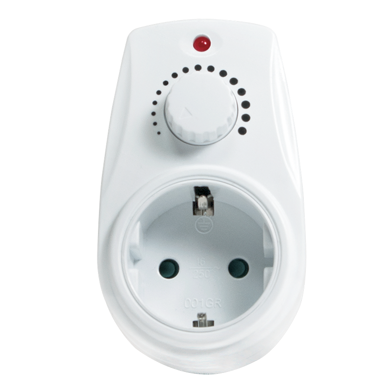 Logilink Steckdosenadapter mit Dimmer weiß
