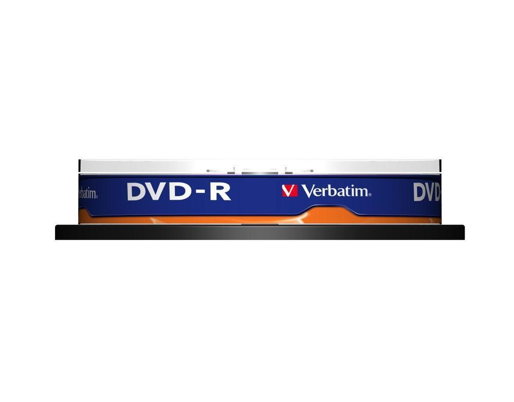 verbatim DVD-R 4,7 GB, 10 St.
