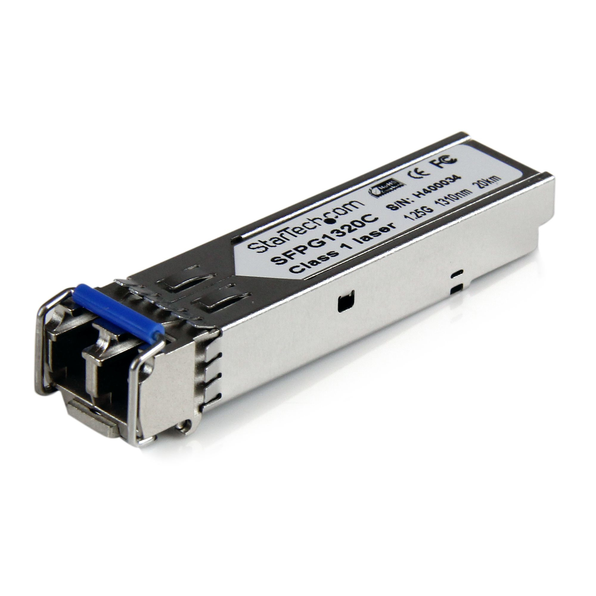 StarTech.com Cisco GLC-LH-SMD Gigabit SFP Transceiver DDM SM LC Mini-GBIC bis 20Km