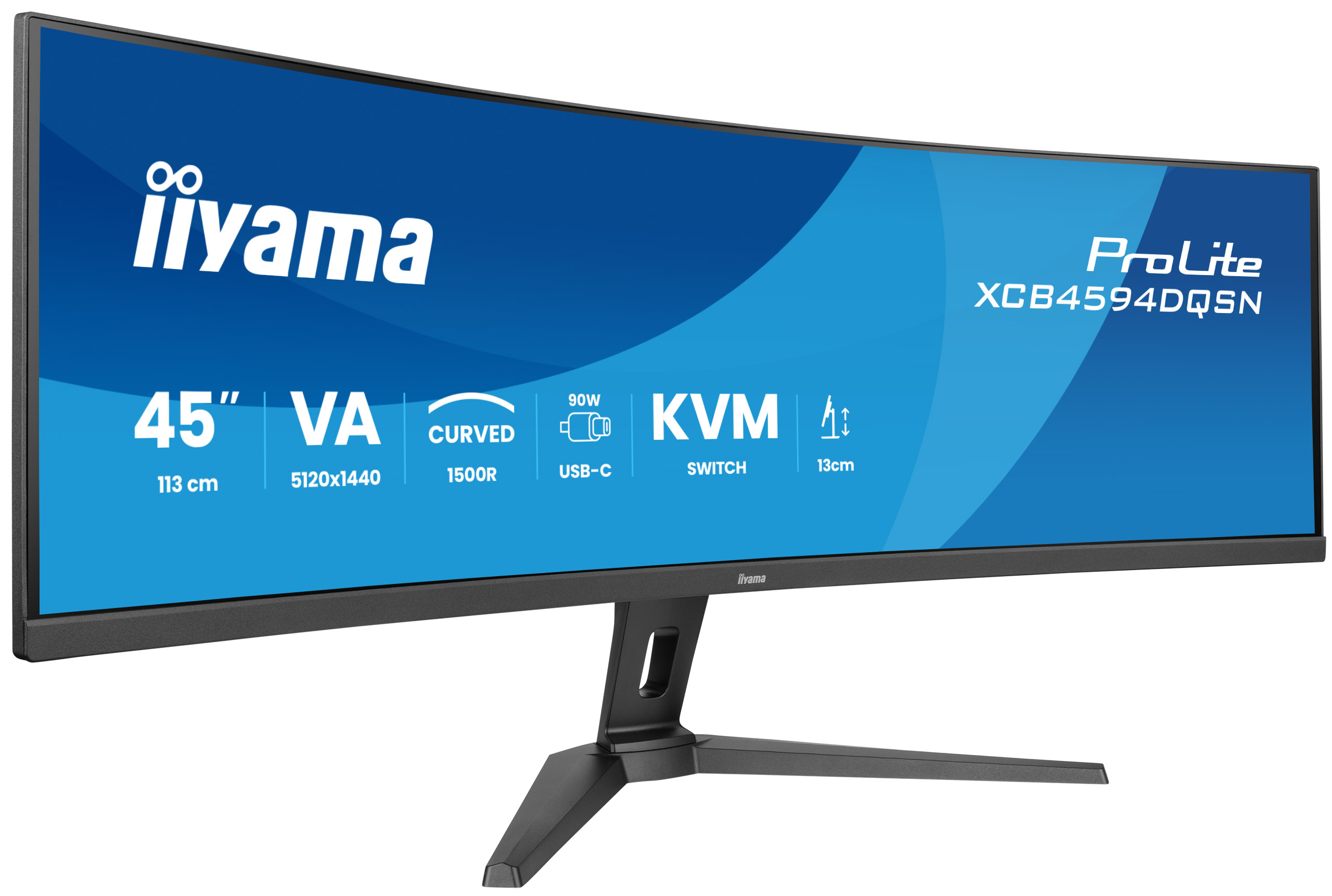 XCB4594DQSN-B1 45IN DQHD 44.5IN ETE DQHD 5120X1440 165HZ