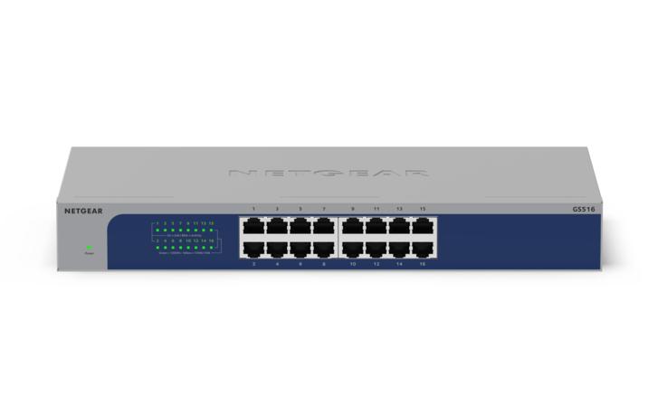 NETGEAR Switch 16-port 10/100/1000 GS516-300EUS