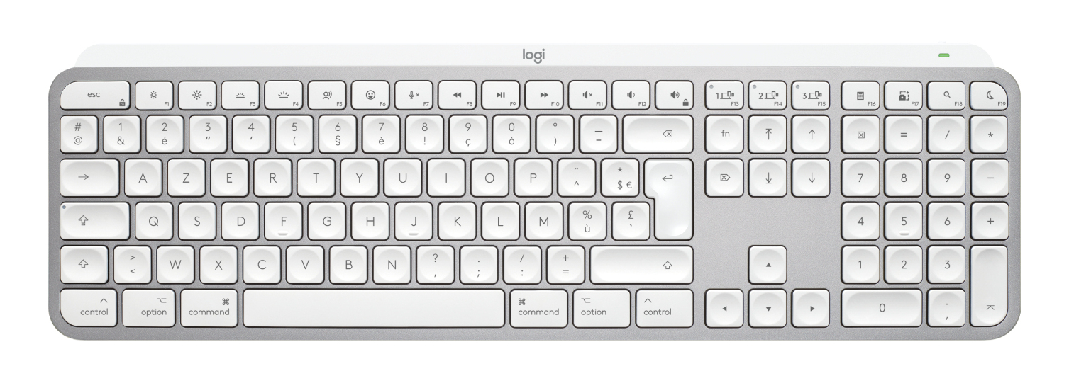 LOGITECH MX Keys S for Mac - Pale Grey - EMEA28-935 (FR)