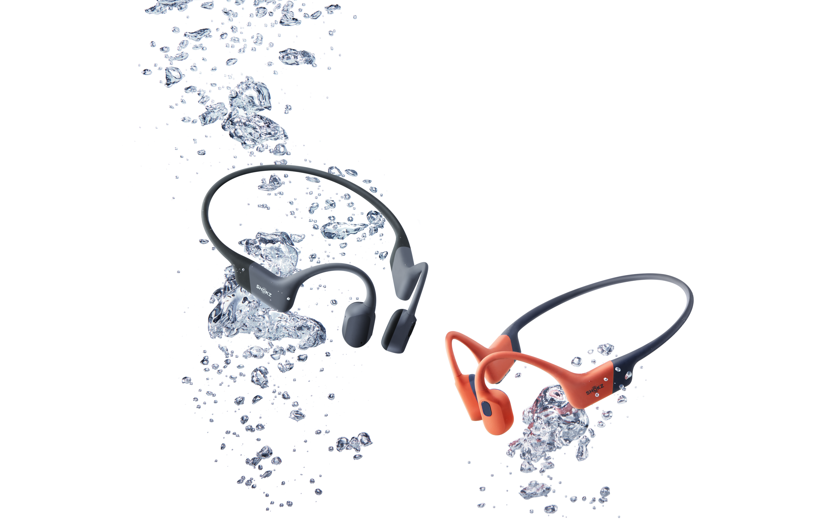 Shokz Open Swim Pro , grau