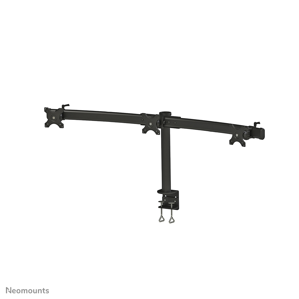 NEOMOUNTS FPMA-D700D3 Desk Mount für Flatscreens 3x48,26-68,58cm 19-27Zoll 24kg VESA 75x75 or 100x100mm dreh-kipp-schwenk