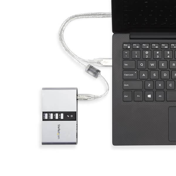 StarTech.com USB Soundbox 7.1 Adapter 7.1 Kanäle 16 Bit SPDIF