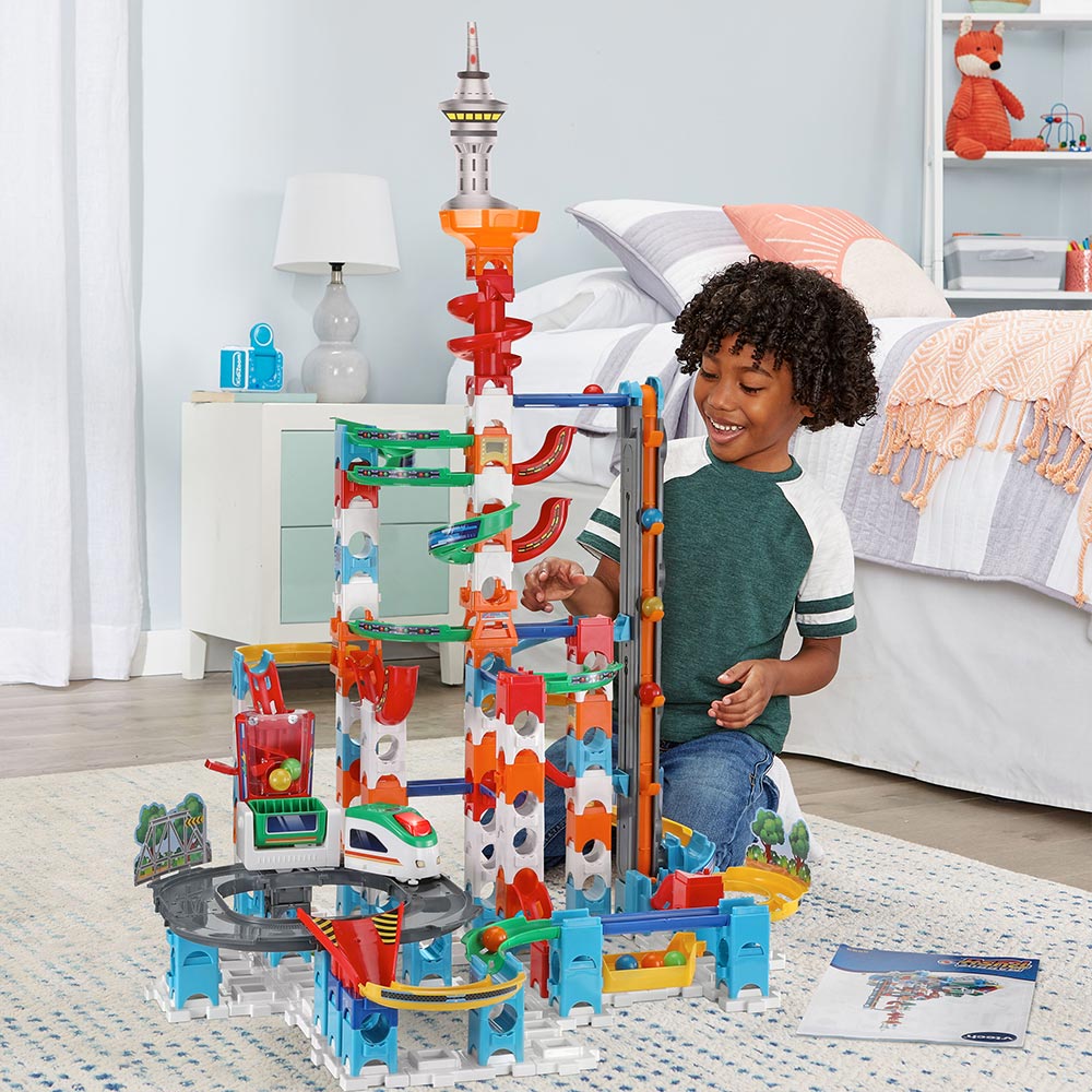 Marble Rush - Super Sky Tower Set XL300 E, Bahn