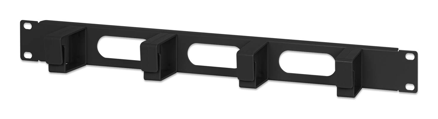 INTELLINET Kabelmanagement 1HE 4 kleine Plastikringe sw