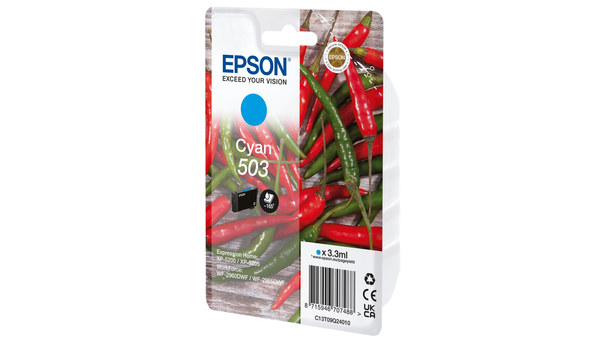 EPSON 503/T09Q24 (Peperoni) cyan Druckerpatrone