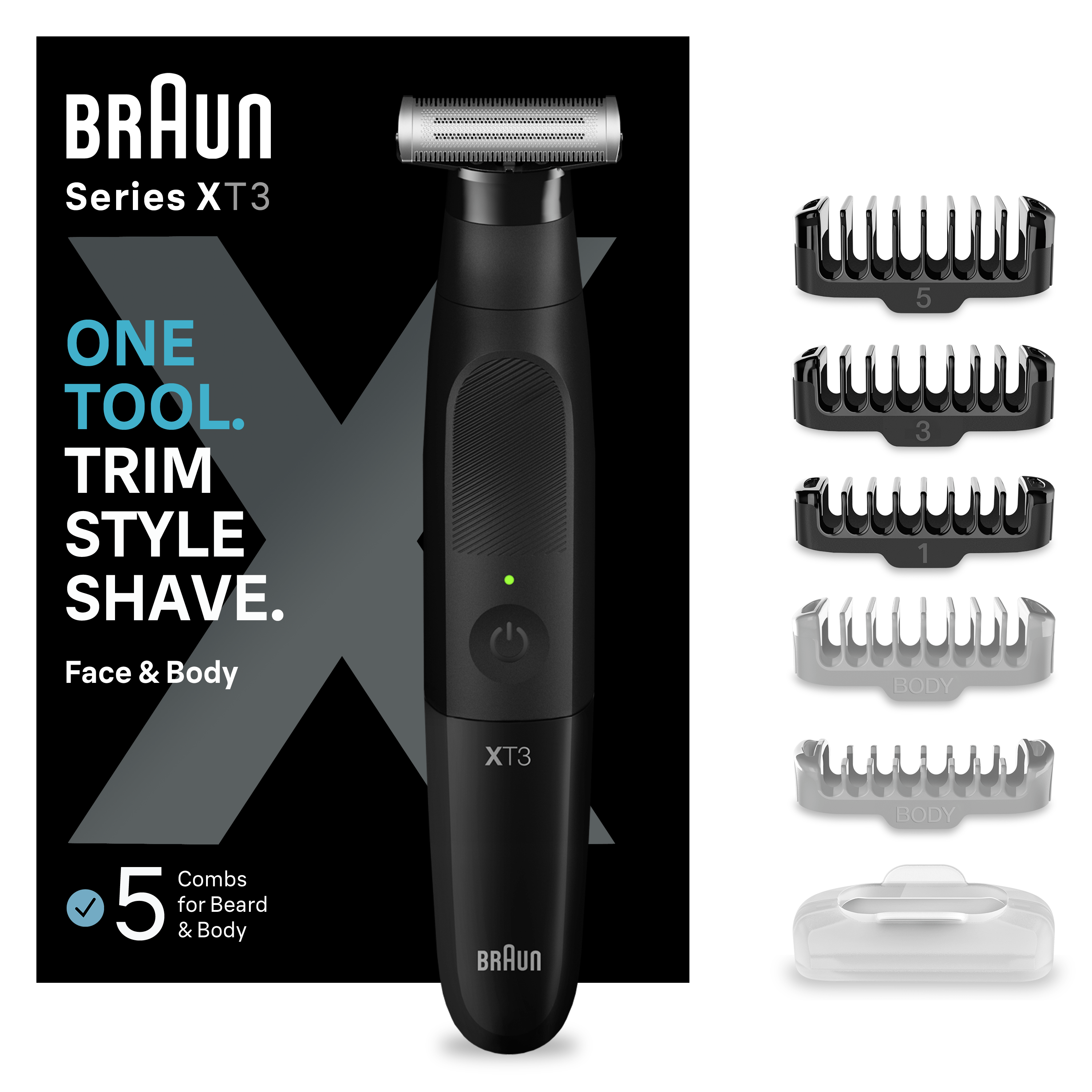 Braun Series XT3200 Face + Body