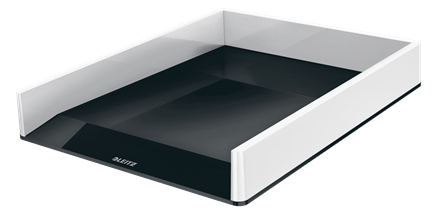 LEITZ Briefablage WOW Duo Colour schwarz/weiß DIN A4, 1 St.