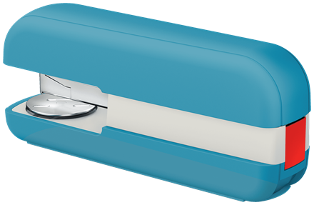 LEITZ Heftgerät Cosy blau, 1 St.