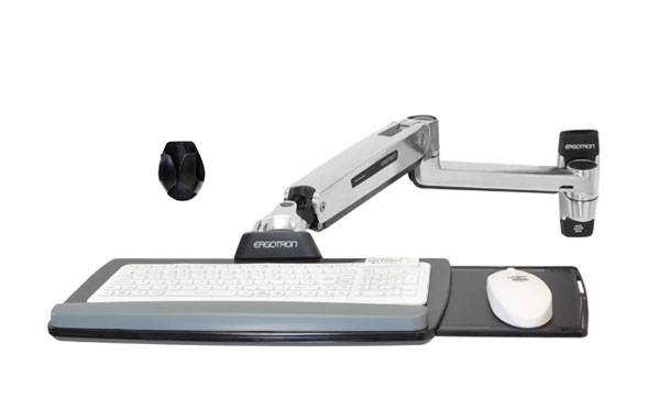 LX SIT-STAND WALLM KEYBOARD ARM 2.3KG LIFT 50.8CM 10Y WARRANTY