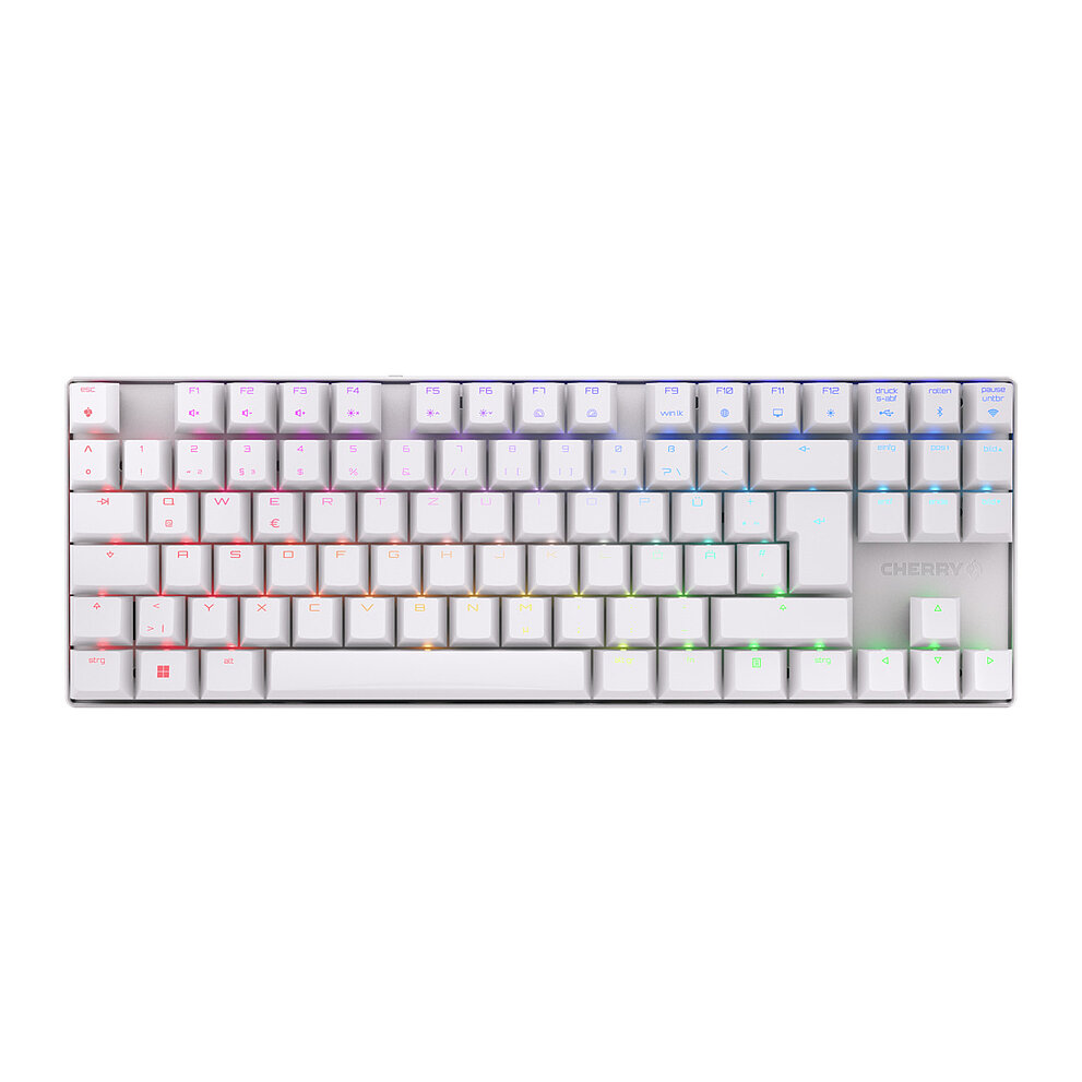 CHERRY XTRFY MX 8.2 Wireless Tastatur RGB DE MX Rot TKL 80%