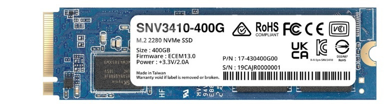 SSD 400GB M.2 NVME SNV3410 M.2 2280 NVME PCIE 3.0 X4