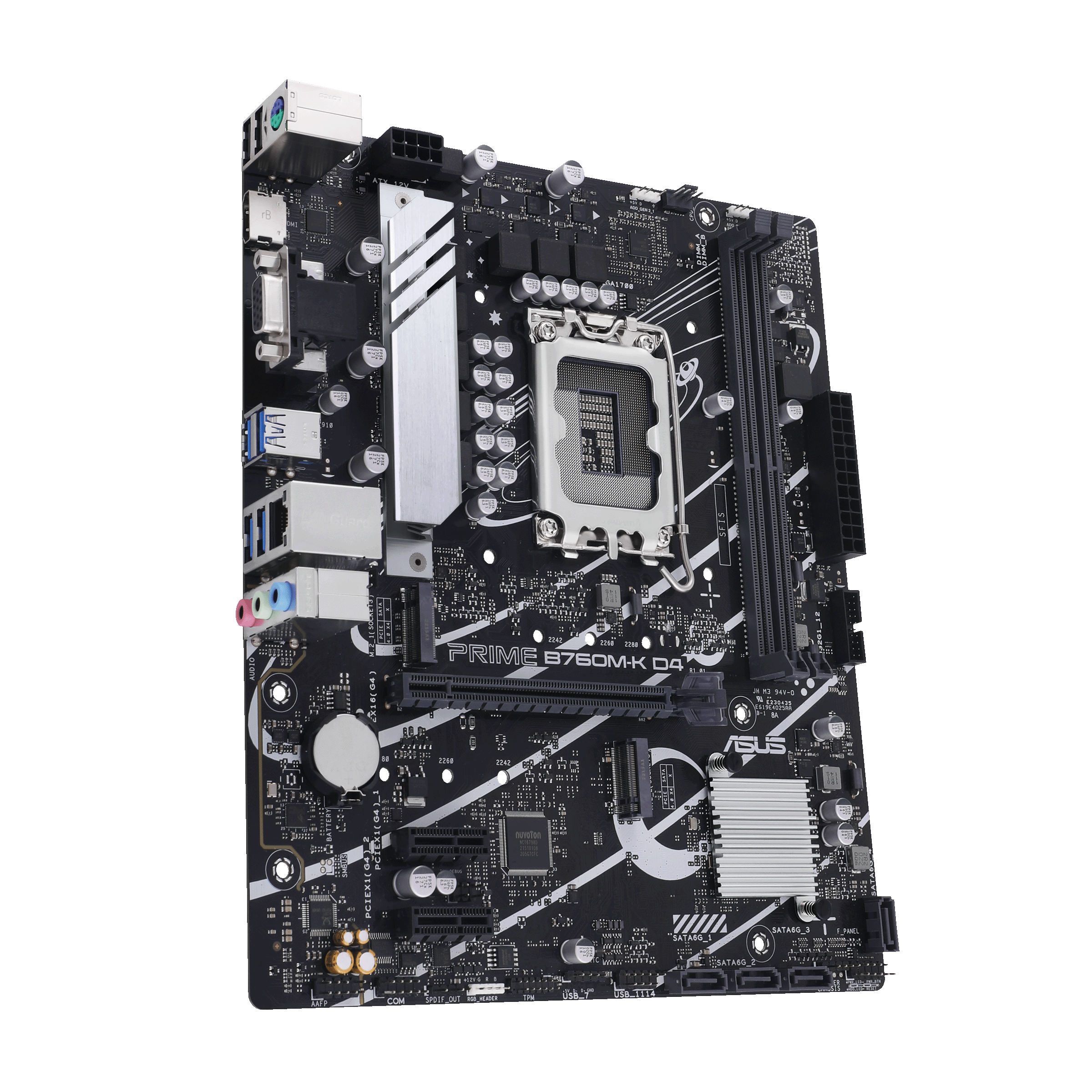 ASUS PRIME B760M-K D4 (INTEL,1700,DDR4,mATX)