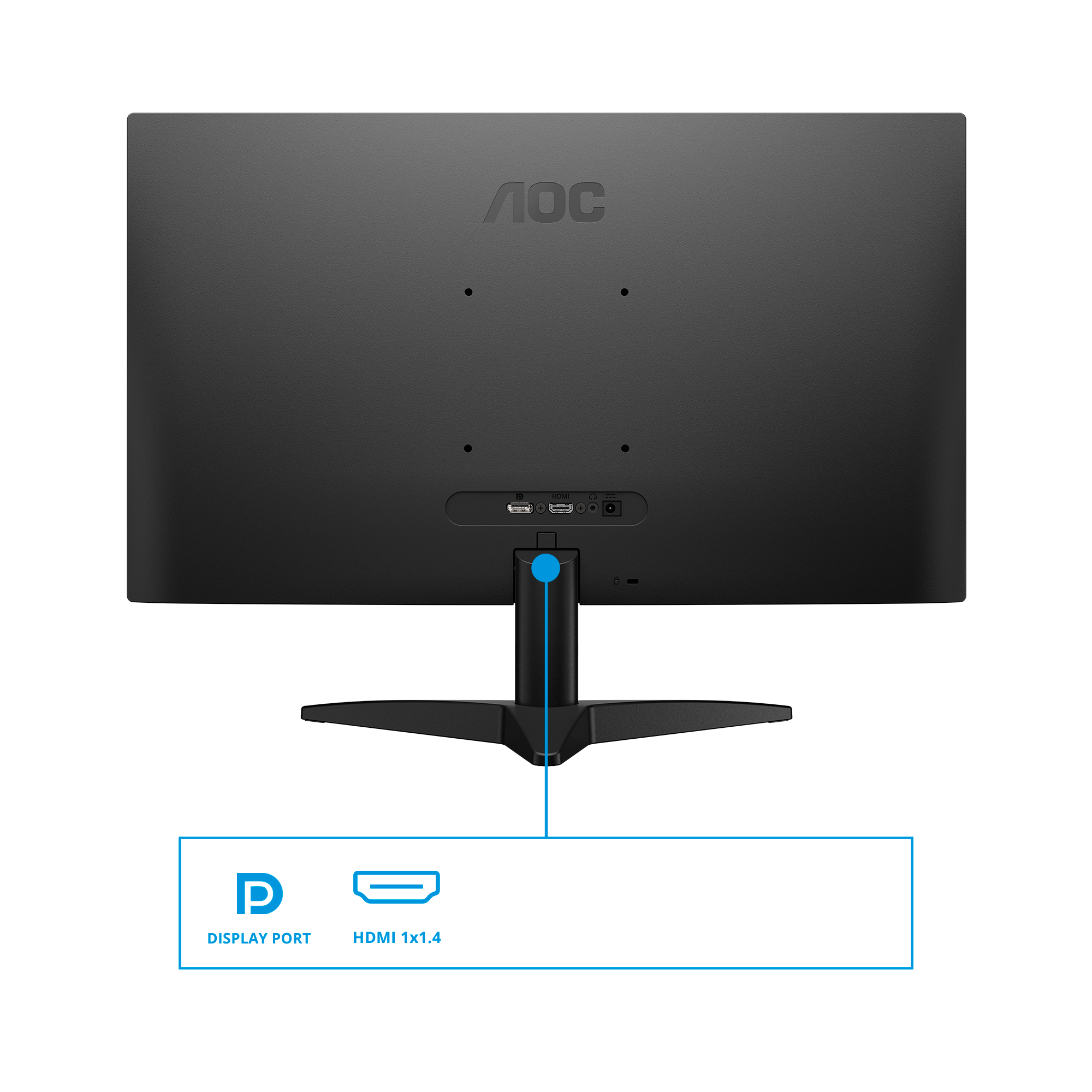 AOC 24B36X - 24-INCH FULL HD 1920X1080 HDMI 1.4 DISPLAYPORT 1