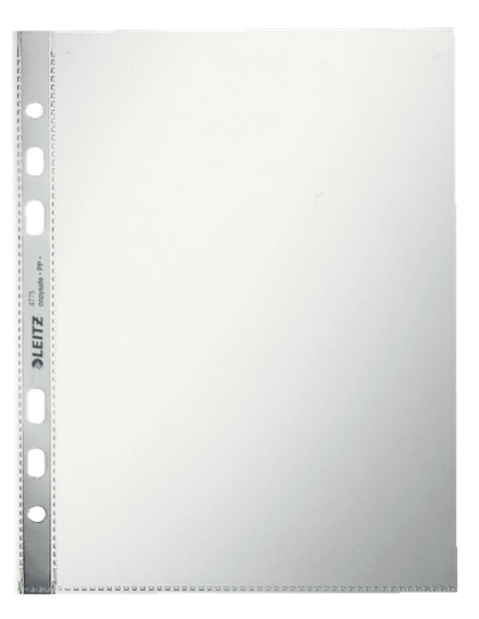 LEITZ Prospekthüllen 4775 DIN A5 transparent glatt 0,075 mm, 100 St.