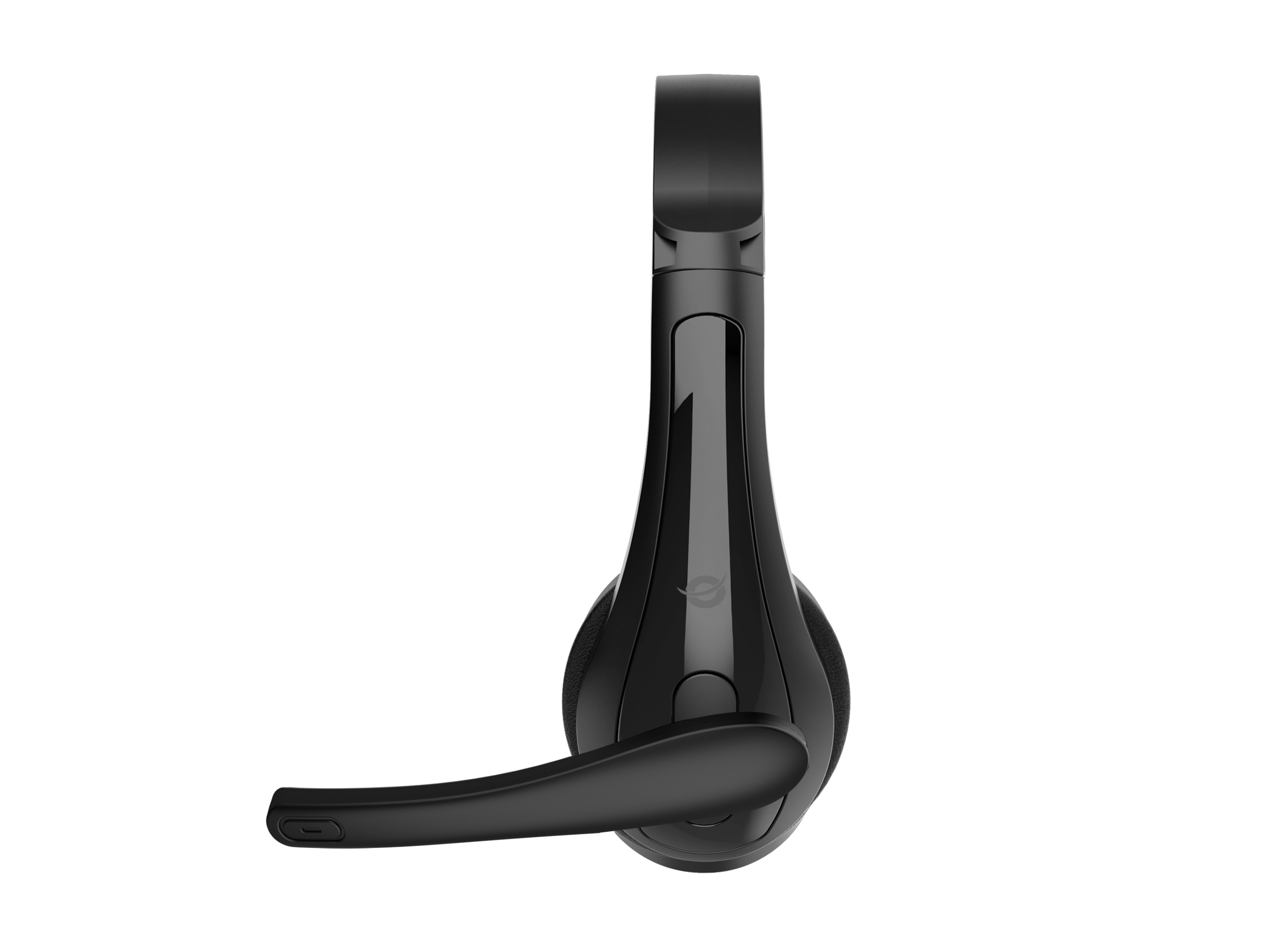CONCEPTRONIC Headset Stereo AUX/Mikro/Bedien. 1.80m sw