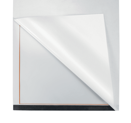 nobo Magnetrahmen selbstklebend orange A3, 2 St.