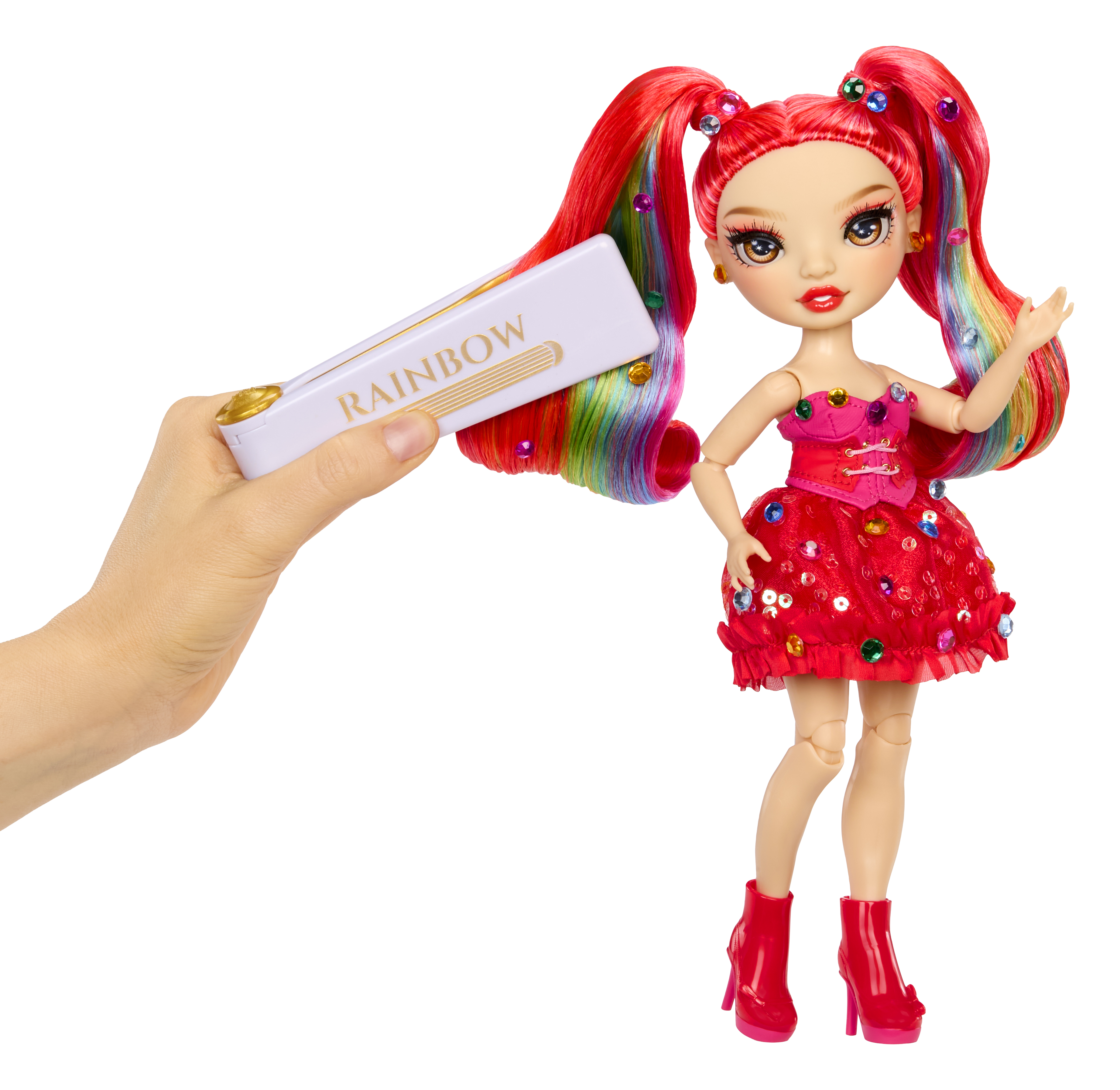 Rainbow High Be Dazzling Fashion Dolls - Vivienne Rouge, Puppe