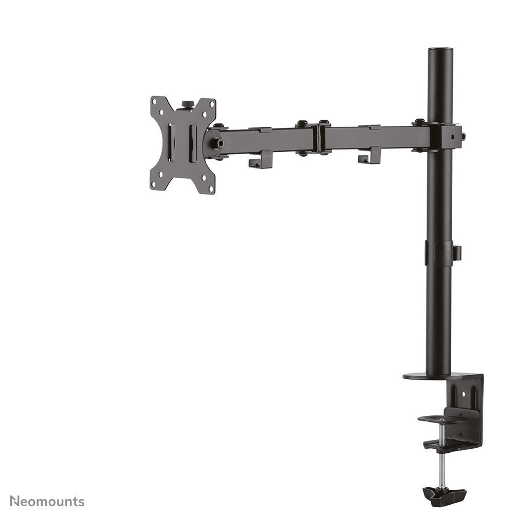 NEOMOUNTS Monitor Desk Mount Tischhalterung 25,4-81,3cm 10-32Zoll Klemme/Durchführung VESA75-100 Volle Bewegung schwarz