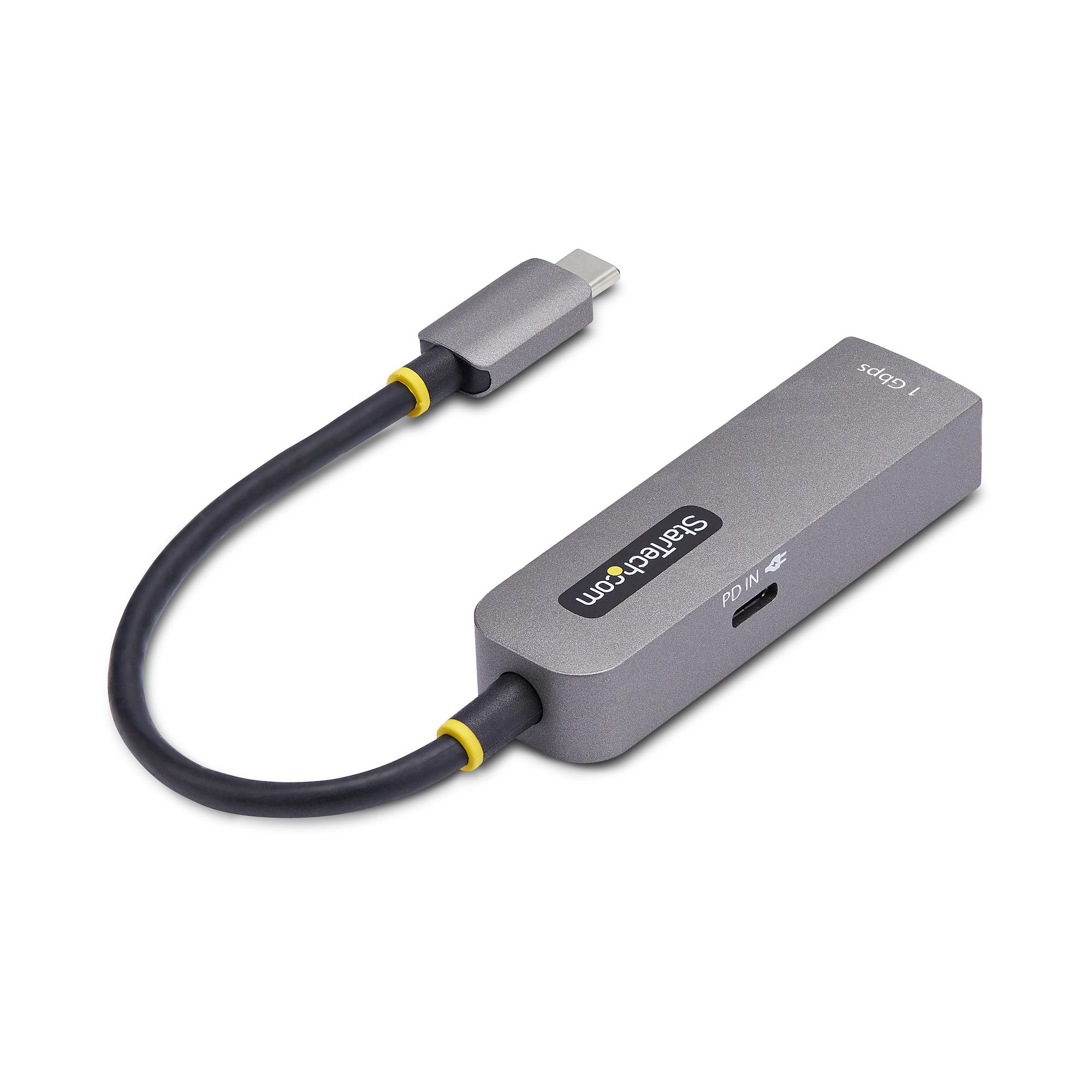 STARTECH.COM 1GbE USB C Ethernet Adapter 100W PD USB-C auf Lan-RJ45 Netzwerkadapter USB-C 3.0 NIC Thunderbolt Kompatibel