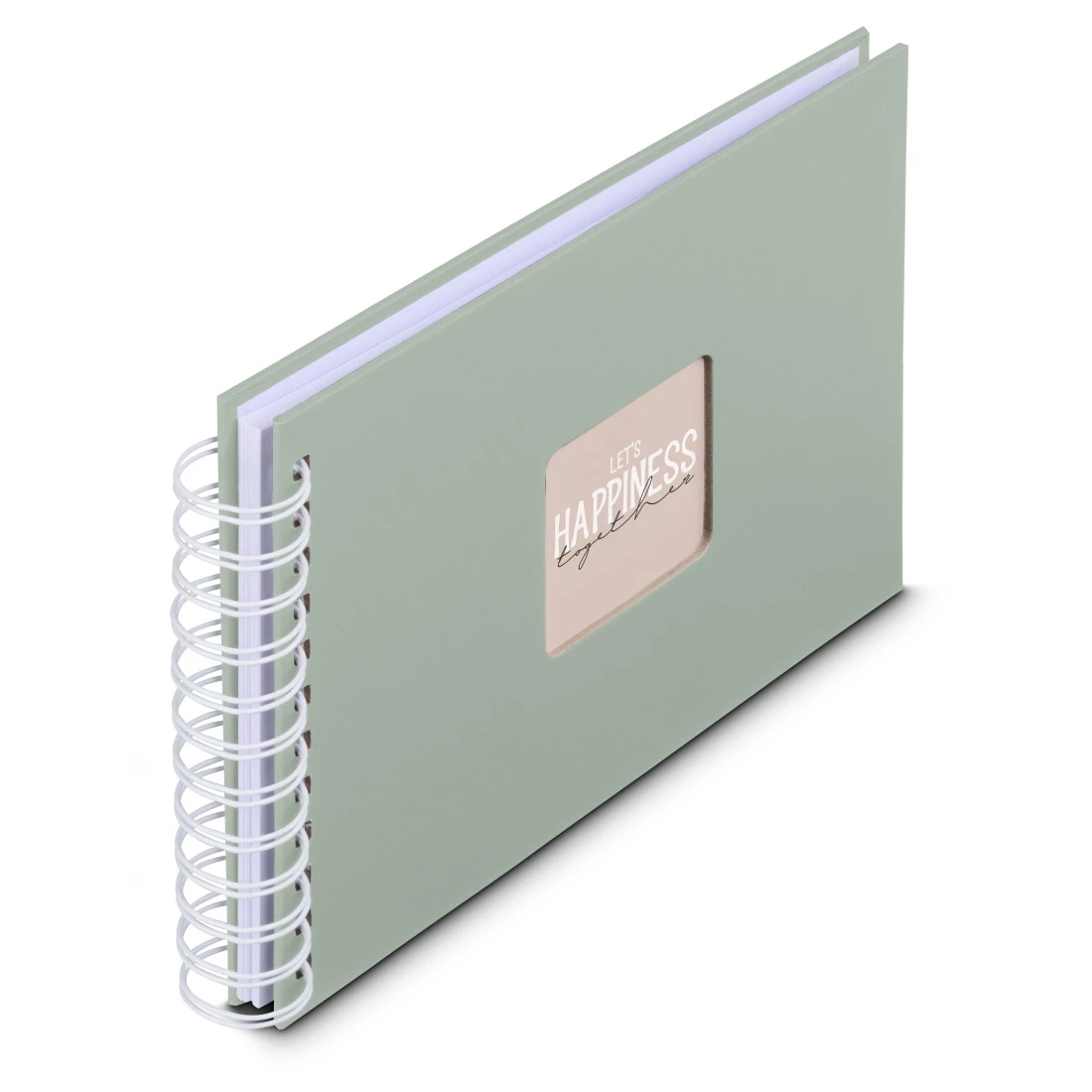 hama Fotoalbum Fine Art neutral 24,0 x 17,0 cm, 50 weiße Seiten
