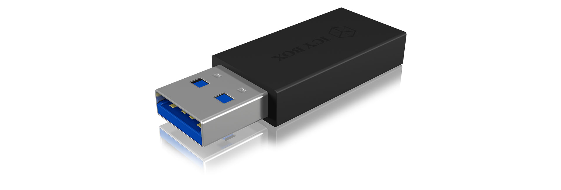 USB 3.2 Gen 2 Adapter IB-CB015, USB-A Stecker > USB-C Buchse