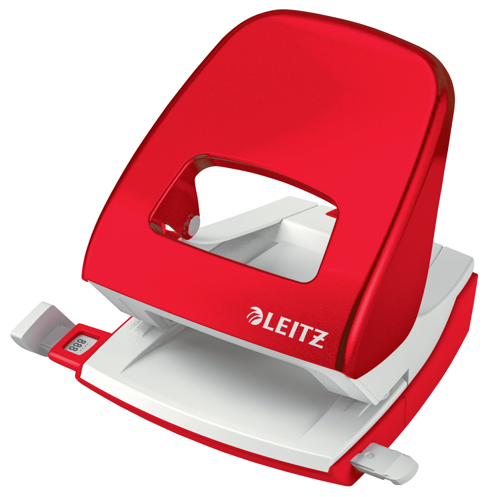 LEITZ Locher NeXXt 5008 WOW rot-metallic, 1 St.